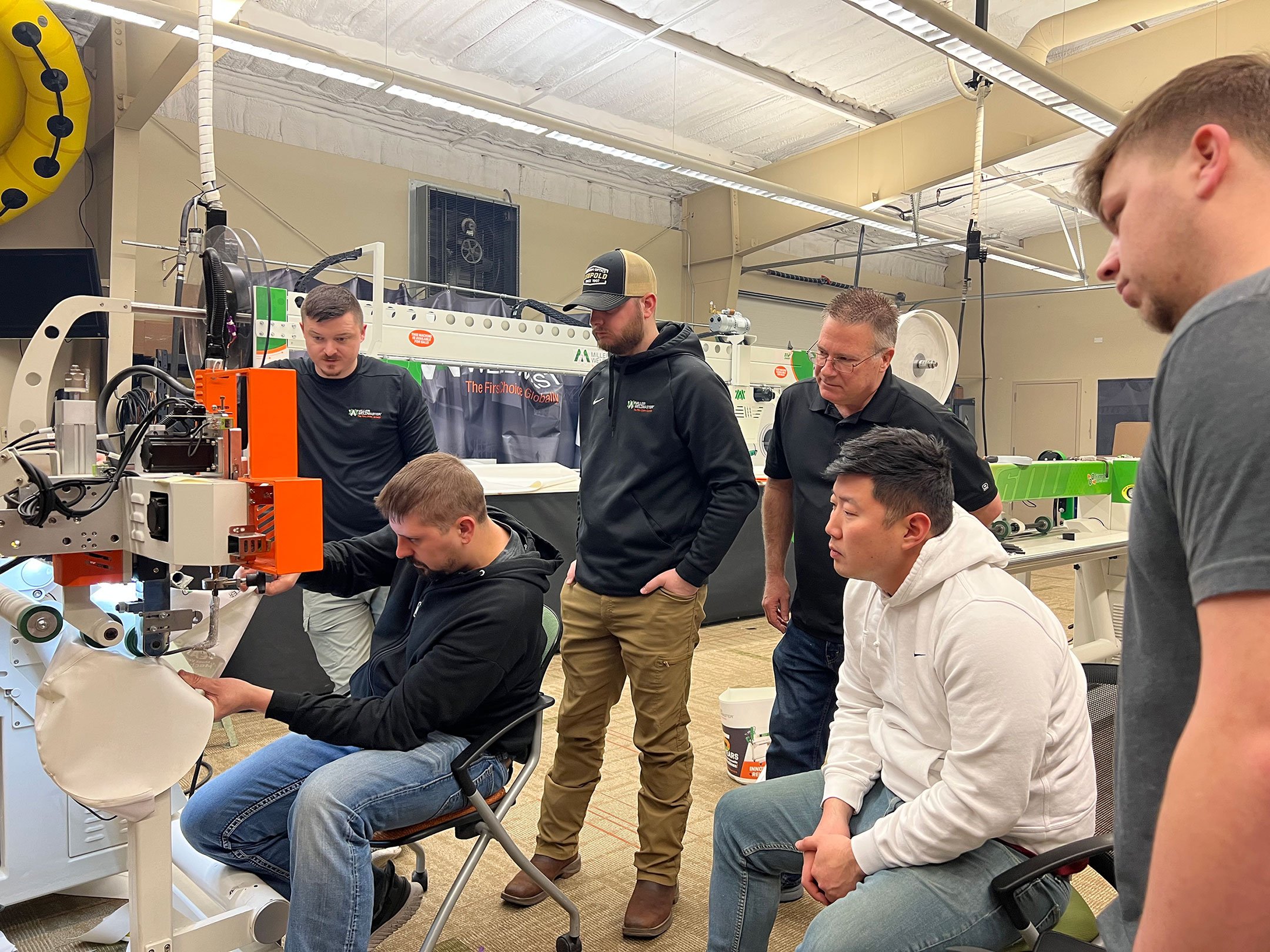 Szkolenie w zakresie spawania tkanin