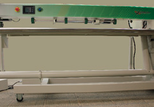 T600 Extreme zgrzewarka do tkanin ze zdejmowanym blatem rolkowym