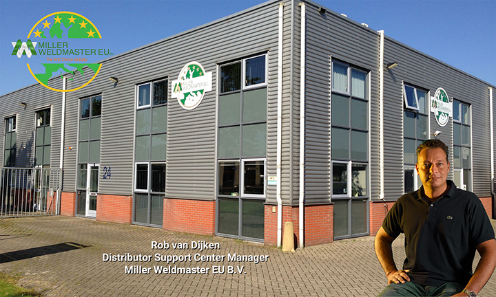 Miller WeldmasterCentrum dystrybucyjne UE w Nieuw-Vennep w Holandii