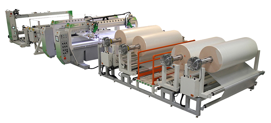 Miller Weldmaster Automatyczna maszyna Moduline do produkcji pokrowców i plandek
