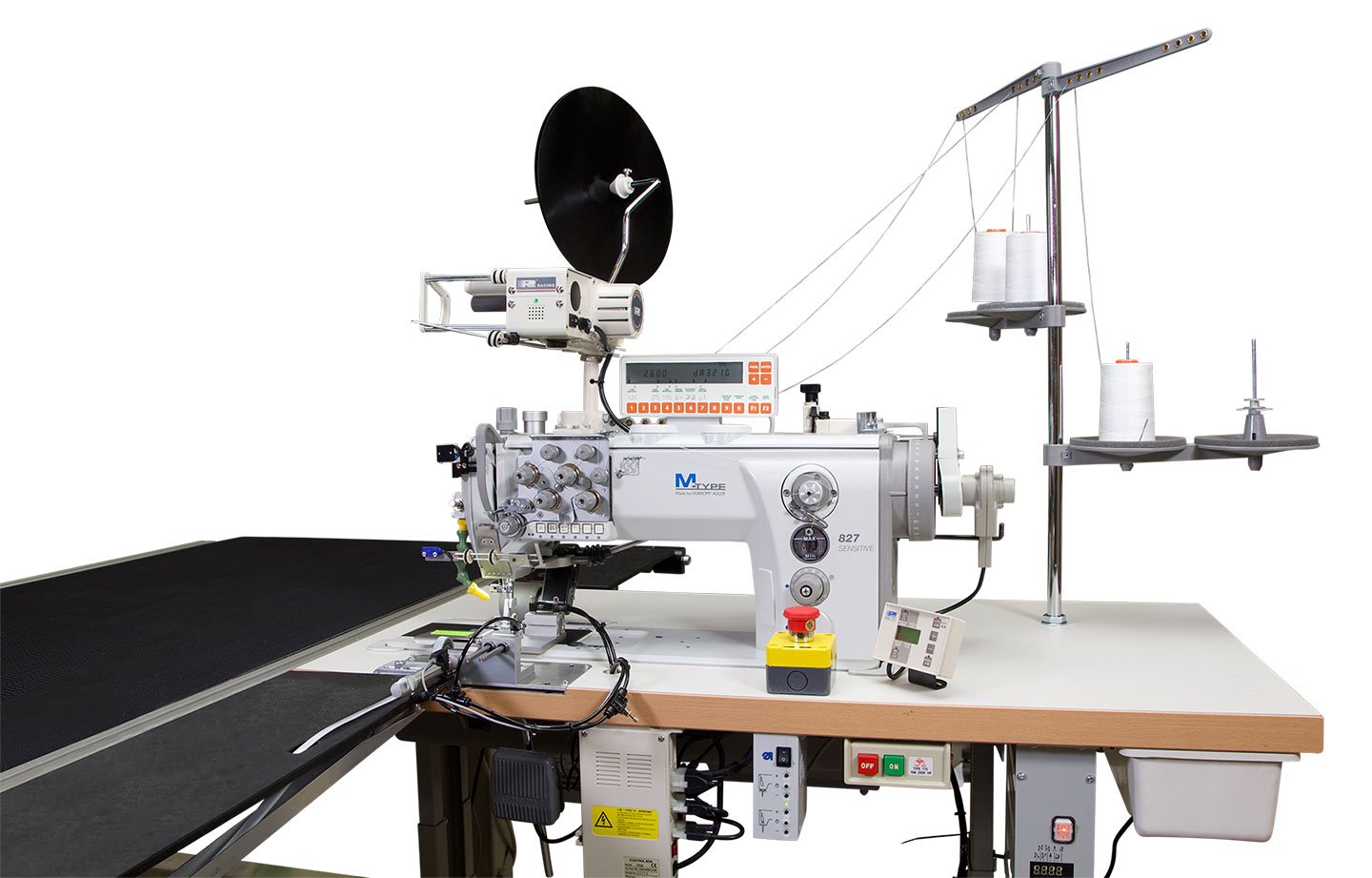 Miller Weldmaster Digitran Automatyzacja maszyny do szycia z przenośnikiem