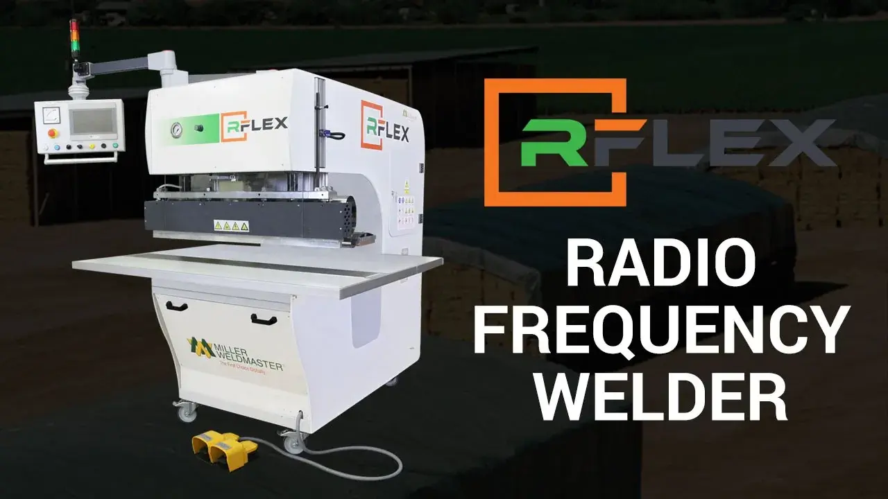 zgrzewanie tkanin za pomocą fal radiowych 